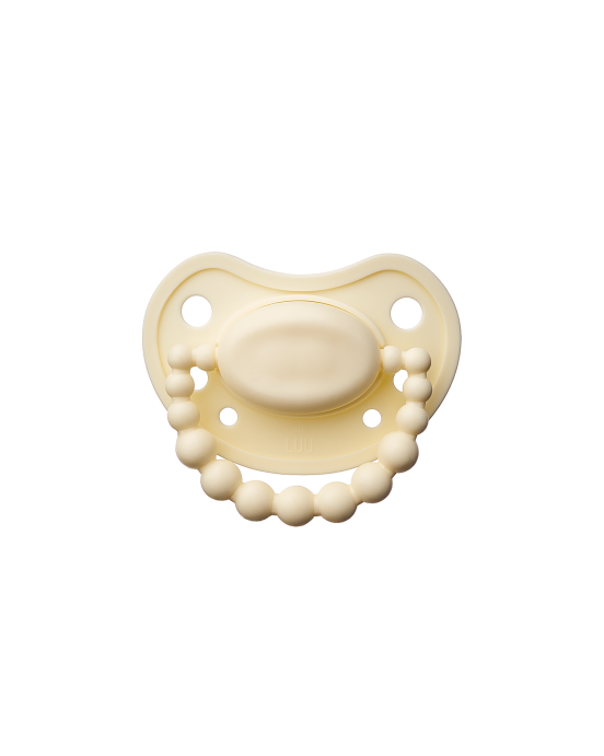 Πιπίλα θέσης LUU Kids – Creamy Lemon – 3-6 μηνών