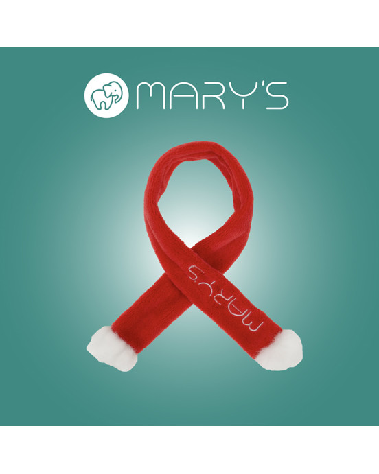 Κασκόλ Άγιου Βασίλη MARY’S, κόκκινο