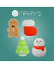 Σετ χριστουγεννιάτικων μαγνητών LED MARY’S