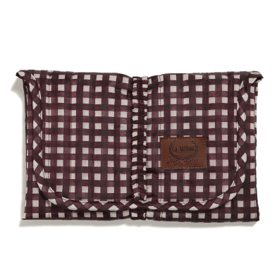 Mollet Ortalion Αλλαξιέρα Burgundy Vichy