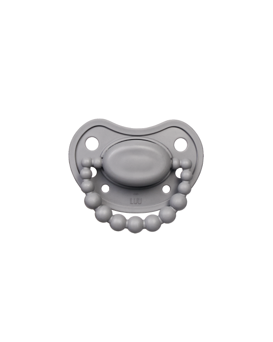 Πιπίλα θέσης LUU Kids – Lovely Gray – 3-6 μηνών