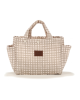 Mollet Ortalion Τσαντάκι Καροτσιού Beige Vichy