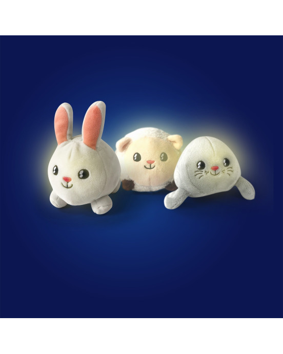 SHAKIES-SEAL. Υφασμάτινο ζωάκι με φως Φώκια