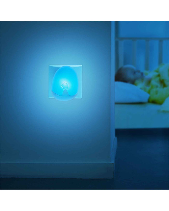 RG02-B-PBOBS. Αυτόματο φως νύχτας (μπλε)