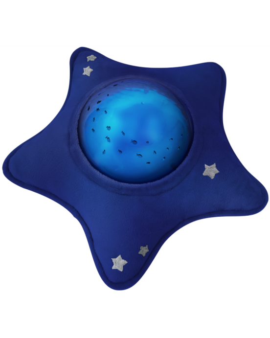 DAP01-BLUESTAR. Προβολέας Αστέρι υφασμάτινο με εικόνες θαλάσσης & ήχους.