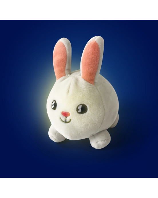 SHAKIES-RABBIT. Υφασμάτινο ζωάκι με φως Λαγουδάκι