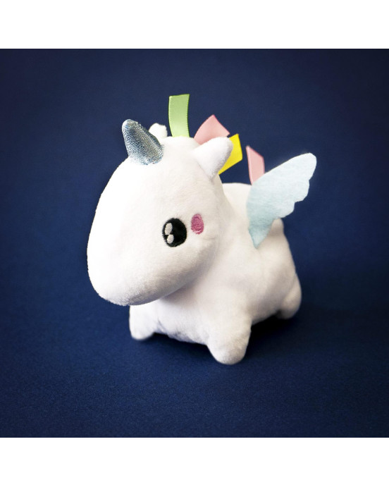 SHAKIES-UNI. Υφασμάτινο ζωάκι με φως Μονόκερος