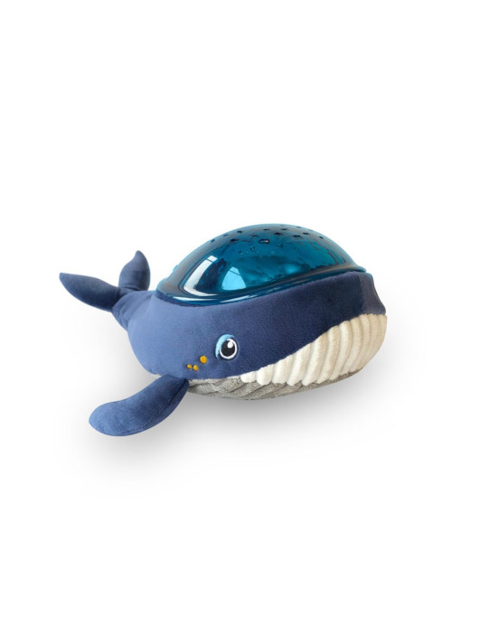 AAQ01-TEALWHALE. Προβολέας υφασμάτινη Φάλαινα με εικόνες θαλάσσης & ήχους