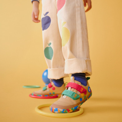 AFFENZAHN. Παπούτσια Cotton Lucky Μαϊμουδάκι - Νο 27