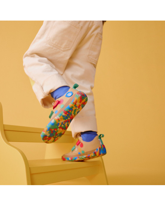 AFFENZAHN. Παπούτσια Cotton Lucky Μαϊμουδάκι - Νο 25