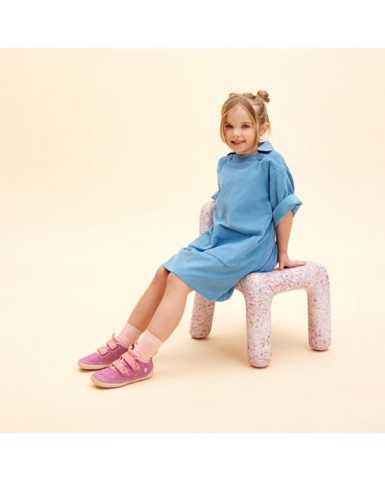 AFFENZAHN. Παπούτσια Sneaker Knit Happy Φλαμίνγκο - Νο 24