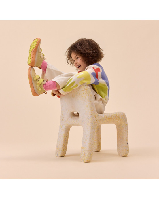 AFFENZAHN. Παιδικά μποτάκια Knit Happy Γατούλα - Νο 29