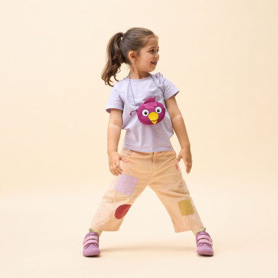 AFFENZAHN. Τσαντάκι-πορτοφολάκι Πουλάκι New