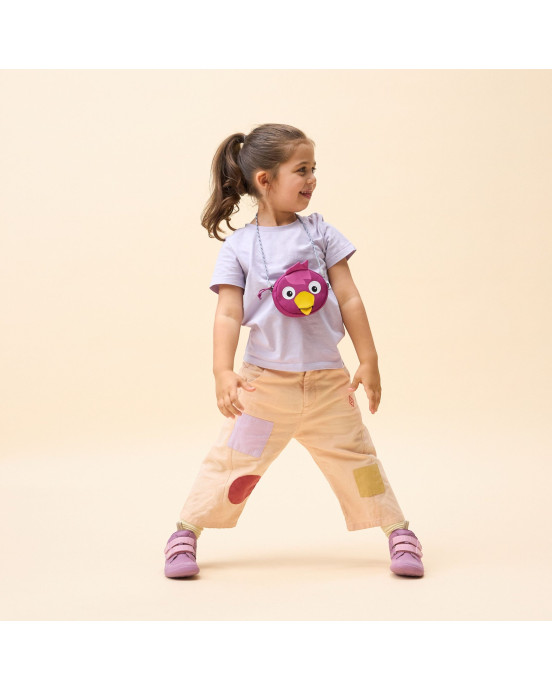 AFFENZAHN. Τσαντάκι-πορτοφολάκι Πουλάκι New