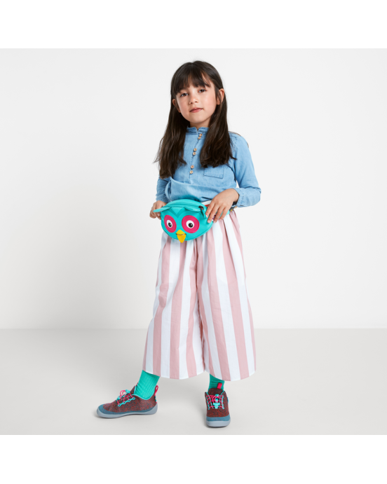 AFFENZAHN. Τσαντάκι-μπανάνα Κουκουβάγια Olivia