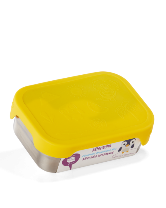AFFENZAHN. Σετ από 2 ανοξείδωτα τάπερ φαγητού Τιγράκι