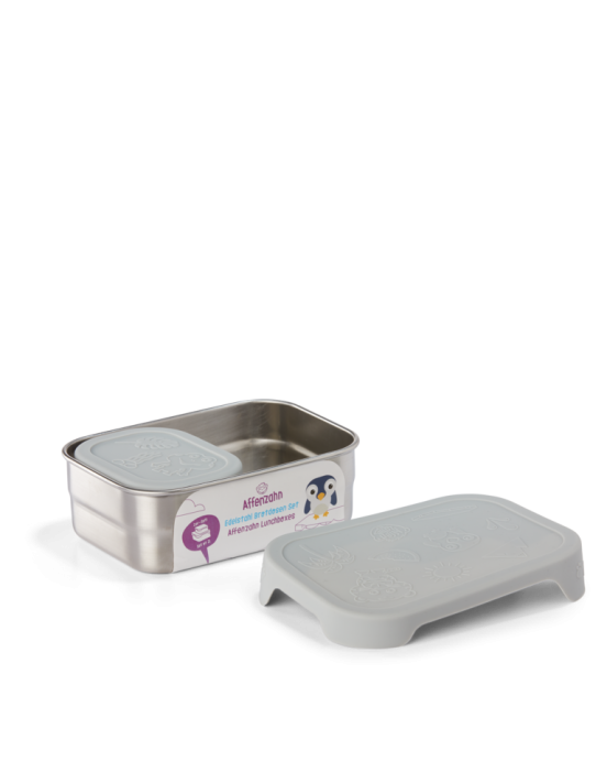 AFFENZAHN. Σετ από 2 ανοξείδωτα τάπερ φαγητού Κοάλα