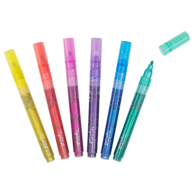 TIGER TRIBE. Σετ μαρκαδόρων Glitter