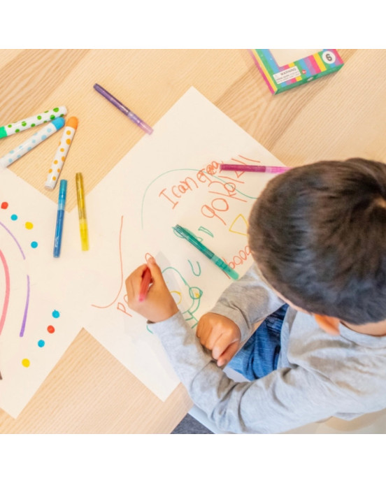 TIGER TRIBE. Σετ μαρκαδόρων Glitter