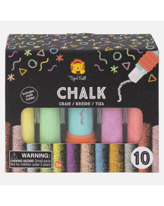 TIGER TRIBE. Σετ 10 κιμωλίες