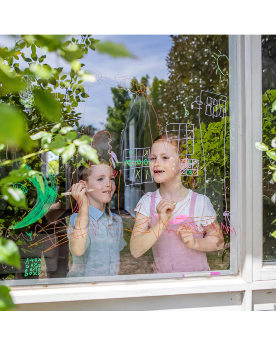 TIGER TRIBE. Σετ μαρκαδόρων για τζάμια