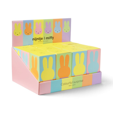 MR MARIA. Φωτιστικό νυχτός Miffy Bundle of Light - Colourful Surprise Blind Box