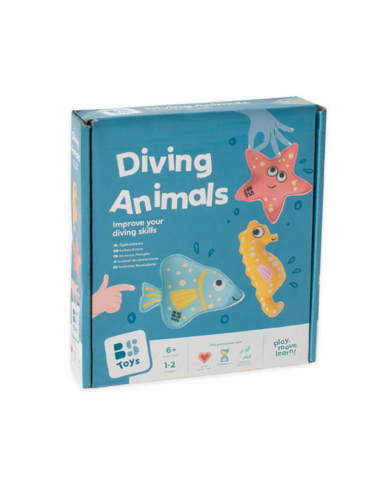 BS TOYS. Παιχνίδι μπάνιου και κατάδυσης Diving Animals