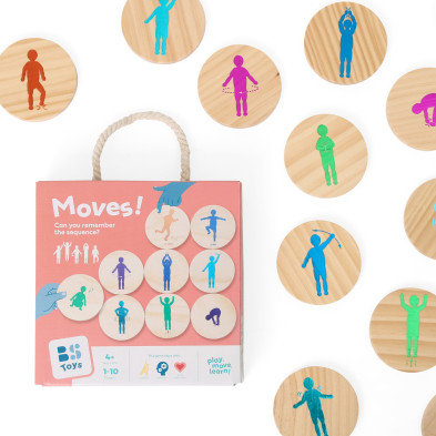 BS TOYS. Επιτραπέζιο παιχνίδι Moves