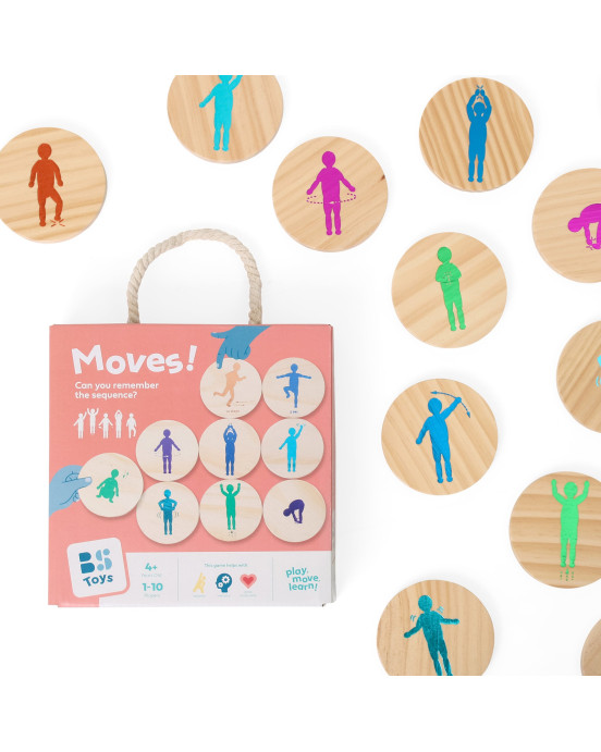 BS TOYS. Επιτραπέζιο παιχνίδι Moves