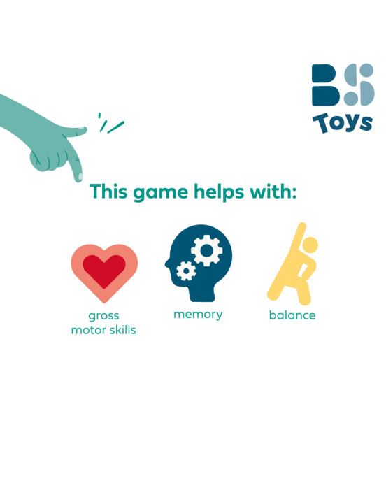 BS TOYS. Επιτραπέζιο παιχνίδι Moves