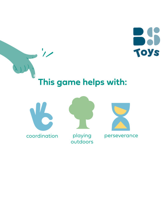 BS TOYS. Παιχνίδι ισορροπίας Diabolo