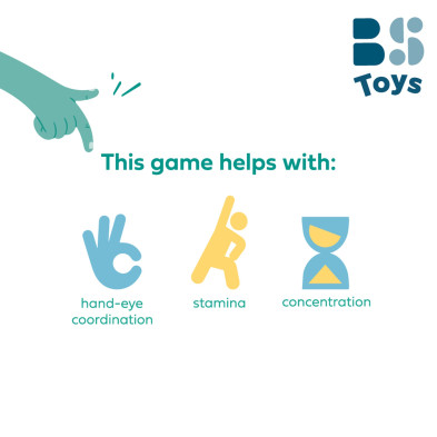 BS TOYS. Ξύλινες ρακέτες Padel