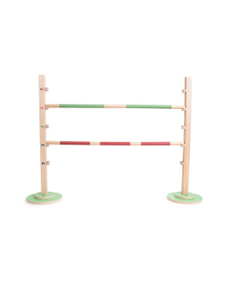 BS TOYS. Ξύλινο παιχνίδι άλματος με εμπόδια