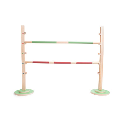 BS TOYS. Ξύλινο παιχνίδι άλματος με εμπόδια
