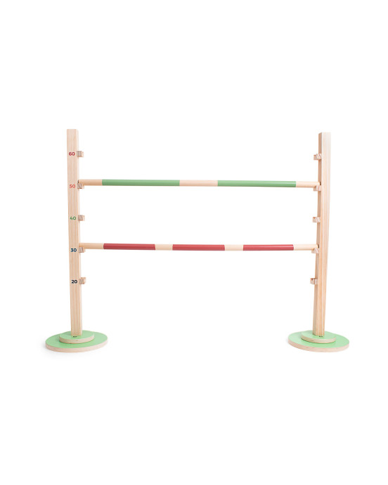 BS TOYS. Ξύλινο παιχνίδι άλματος με εμπόδια
