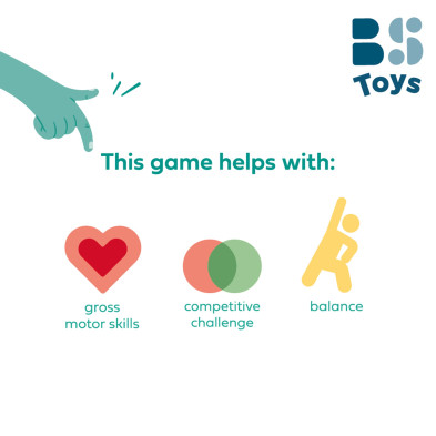 BS TOYS. Παιχνίδι ισορροπίας και δύναμης Tug of Two