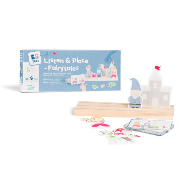 BS TOYS. Ξύλινο εκπαιδευτικό παιχνίδι παρατηρητικότητας Fairytales
