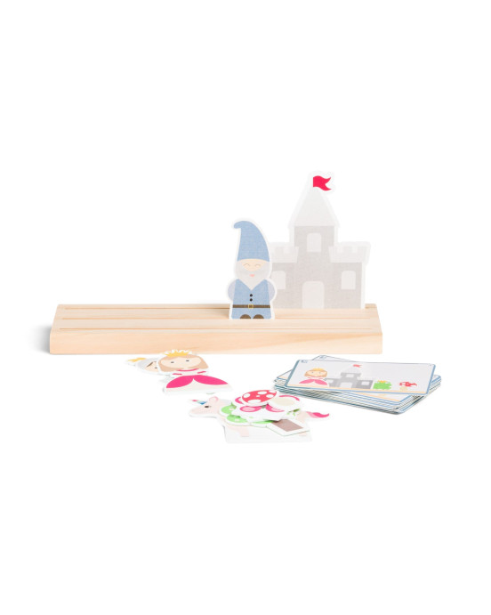 BS TOYS. Ξύλινο εκπαιδευτικό παιχνίδι παρατηρητικότητας Fairytales