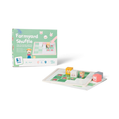 BS TOYS. Παιχνίδι λογικής Farmyard Shuffle