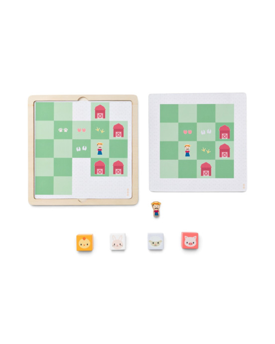 BS TOYS. Παιχνίδι λογικής Farmyard Shuffle