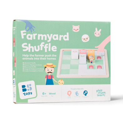 BS TOYS. Παιχνίδι λογικής Farmyard Shuffle
