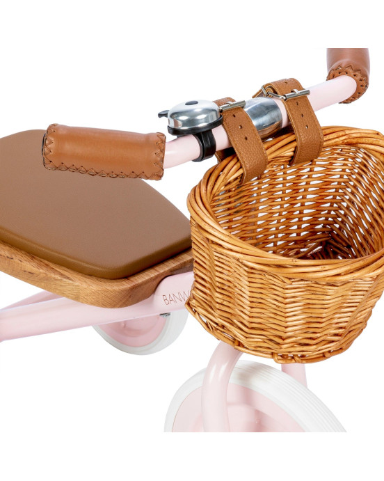 BANWOOD. Τρίκυκλο ποδήλατο Ροζ