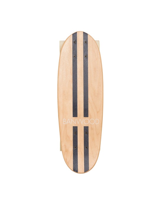 BANWOOD. Skateboard Μπλε Ριγέ