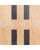 BANWOOD. Skateboard Μπλε Ριγέ