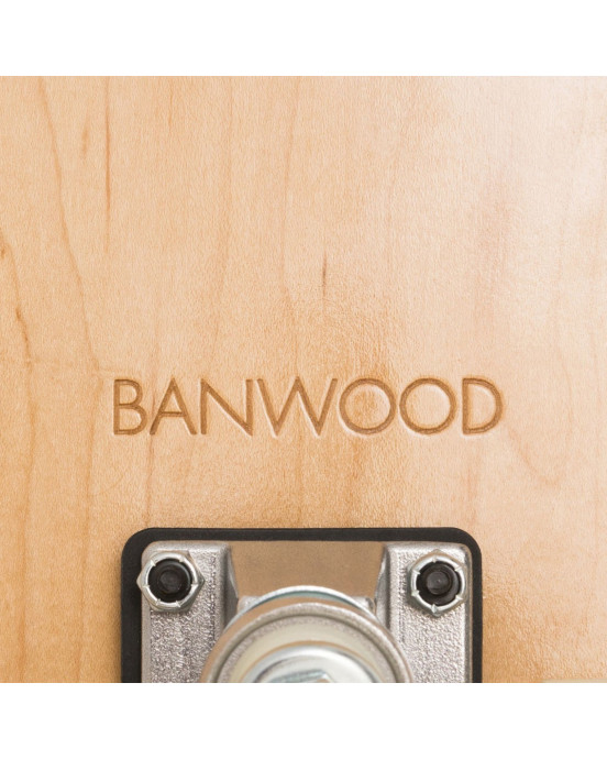 BANWOOD. Skateboard Μπλε Ριγέ