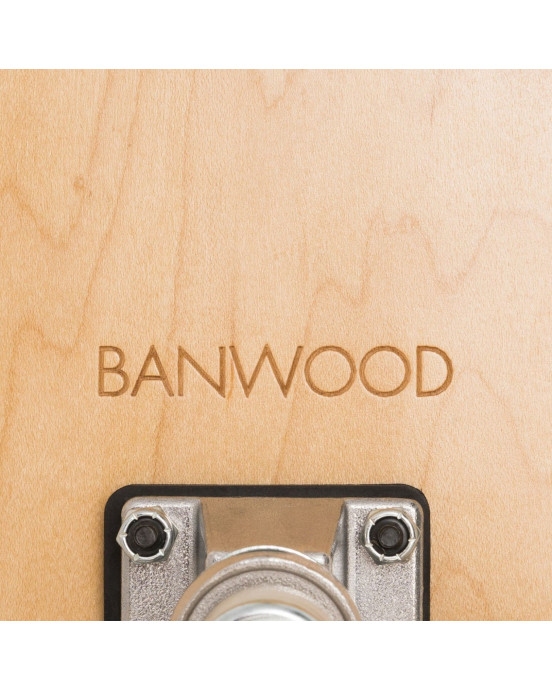 BANWOOD. Skateboard Πράσινο Ριγέ