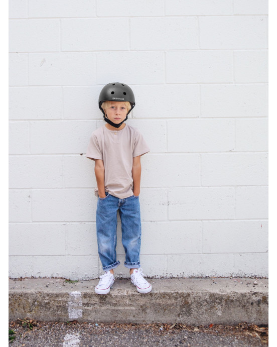 BANWOOD. Κράνος Μαύρο XS