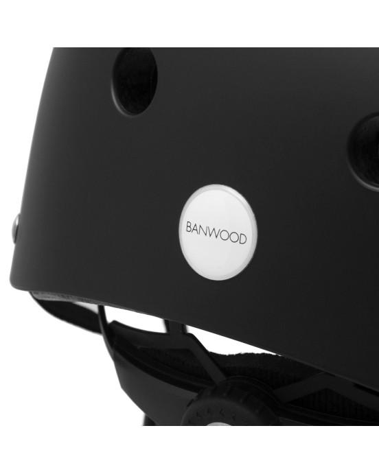 BANWOOD. Κράνος Μαύρο XS