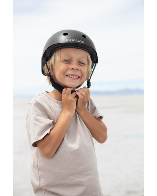 BANWOOD. Κράνος Μαύρο XS