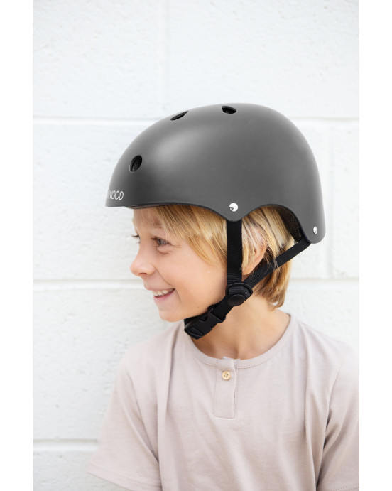 BANWOOD. Κράνος Μαύρο XS